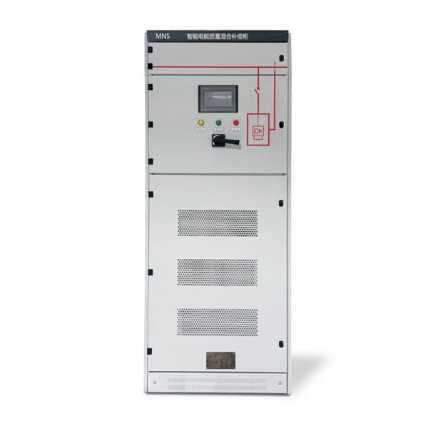 Gabinete de compensación híbrido de calidad de energía inteligente de bajo voltaje