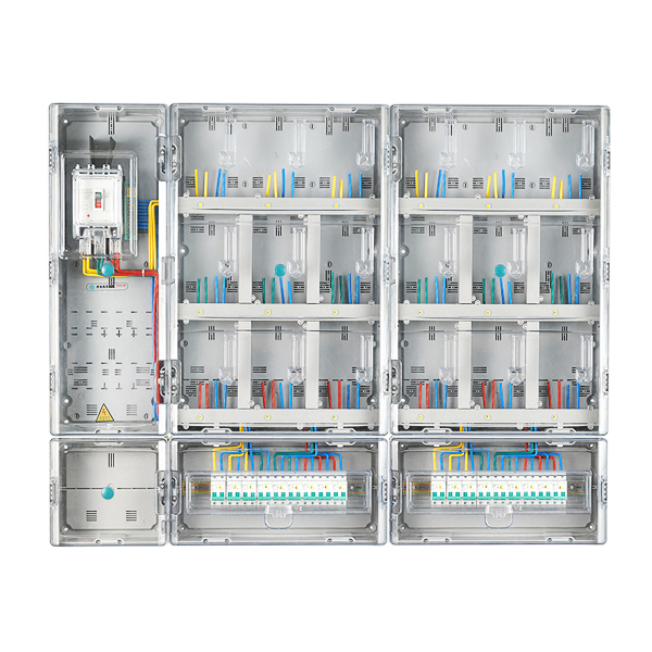 Caja de medición de energía eléctrica.